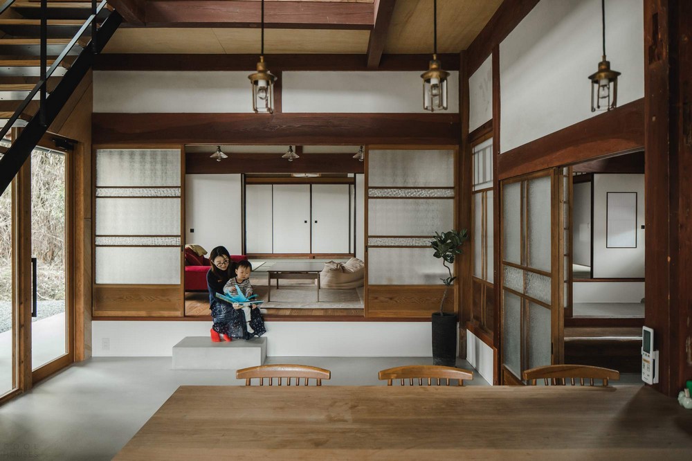 Реконструкция дома в Японии