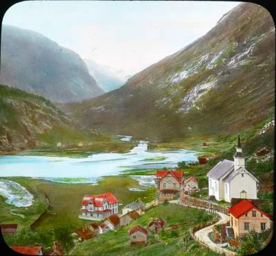 Самые красивые места Норвегии в старых снимках. Фото