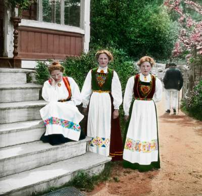 Самые красивые места Норвегии в старых снимках. Фото