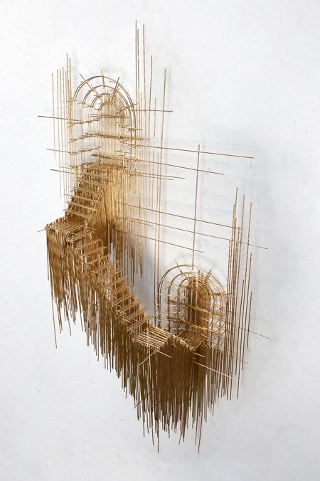 Стальная 3D-архитектура от Дэвида Морено