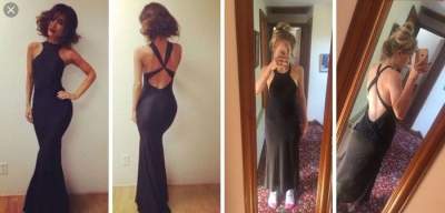 Смешные провалы девушек, заказавших платье для выпускного через Интернет
