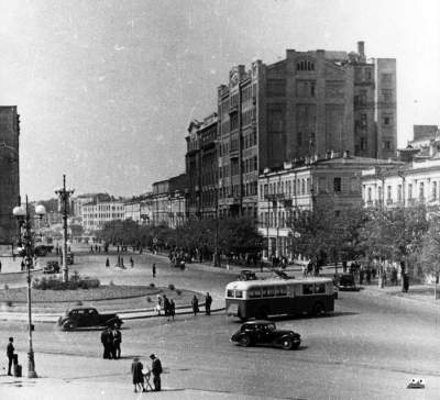 Киев середины прошлого века в раритетных снимках. Фото
