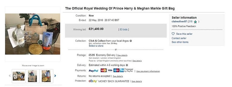 Гости свадьбы принца Гарри и Меган Маркл заработали на подарках