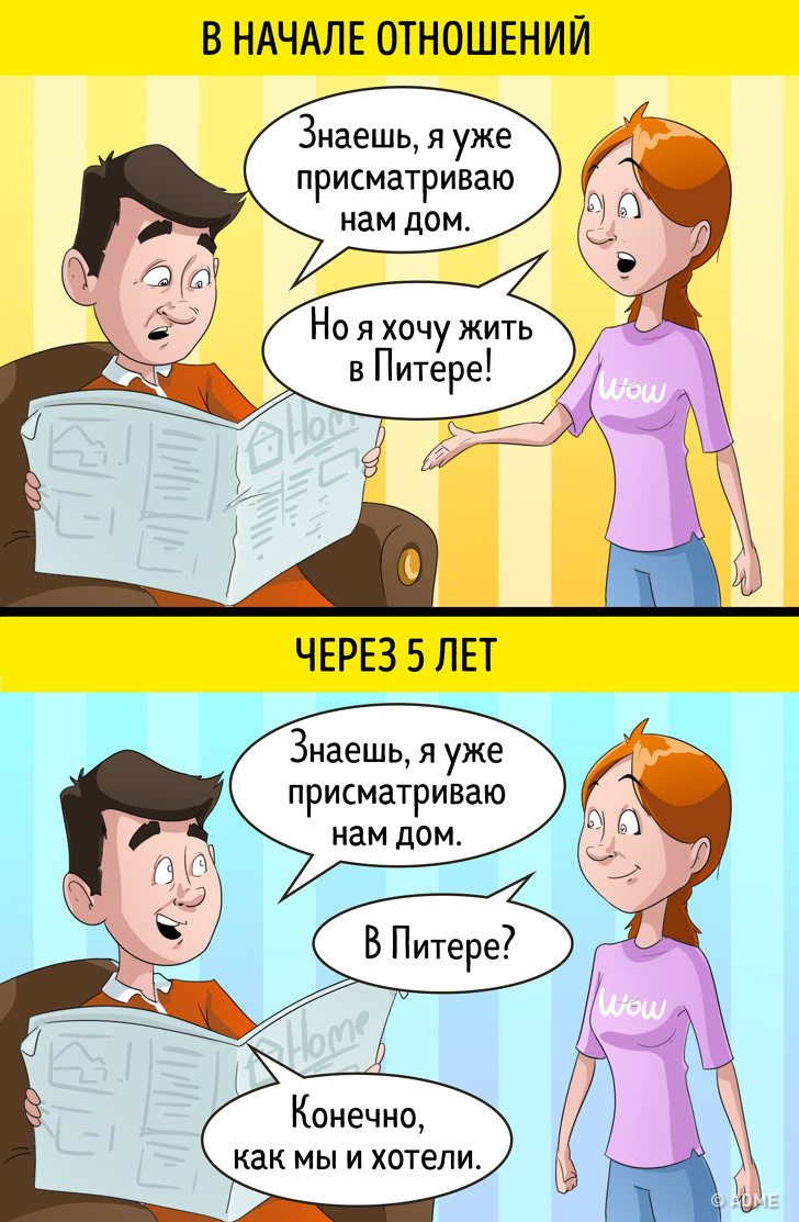 10 ситуаций, которые знакомы всем, кто хоть раз был в долгих отношениях