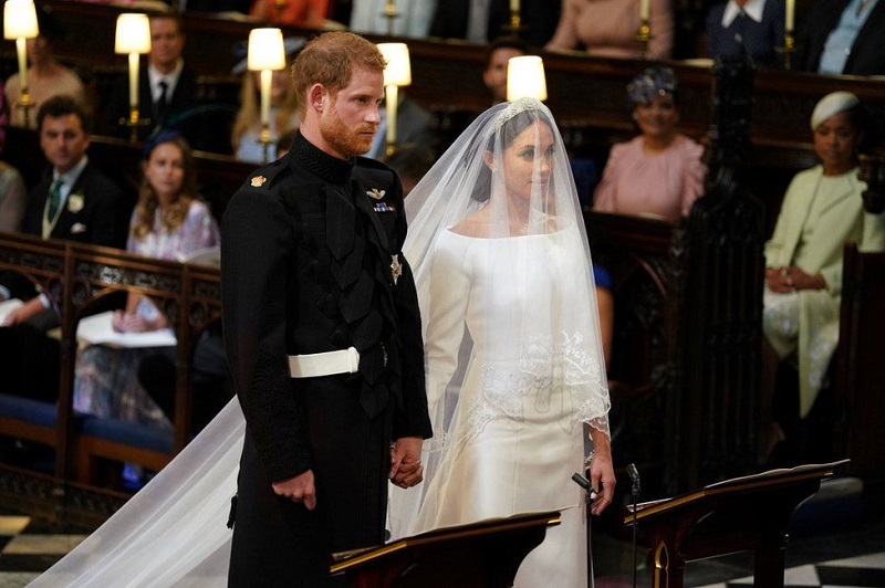Лучшие моменты свадьбы принца Гарри и Меган Маркл в трогательных снимках. ФОТО
