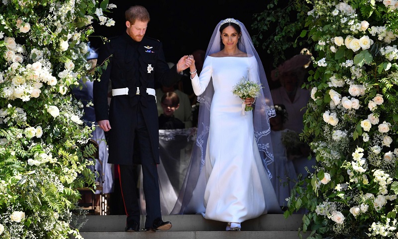 Лучшие моменты свадьбы принца Гарри и Меган Маркл в трогательных снимках. ФОТО