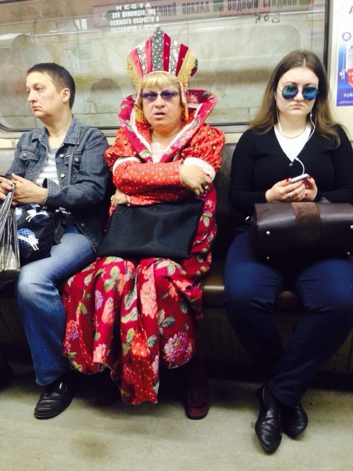 Люди, которые подняли настроение всем в вагоне метро. ФОТО