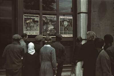 Харьков времен немецкой оккупации в цветных снимках. Фото
