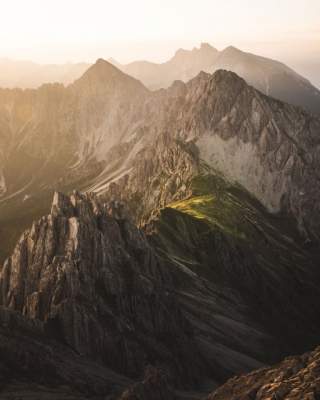Альпинист показал горы Австрии во всей красе. Фото