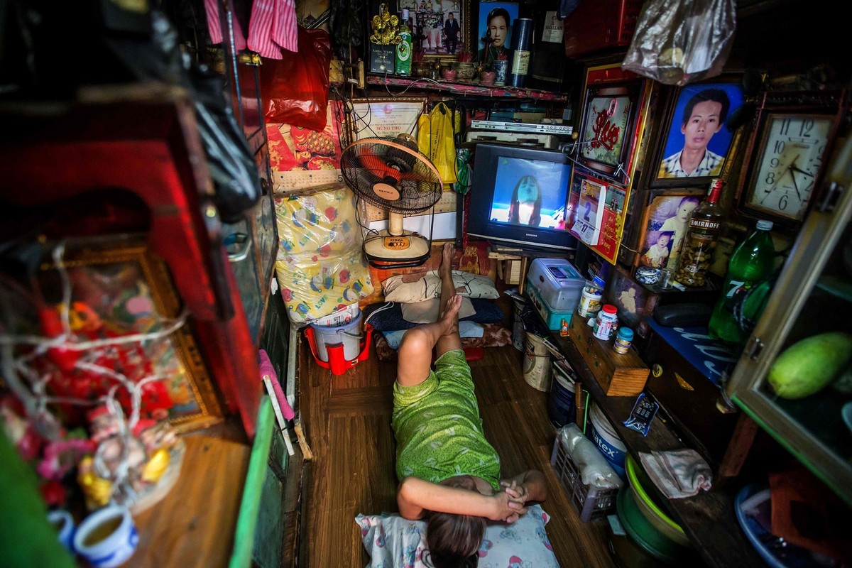 Жизнь в микро-домах Вьетнама. ФОТО