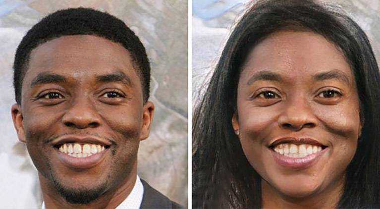 chadwick boseman black panther gender swap