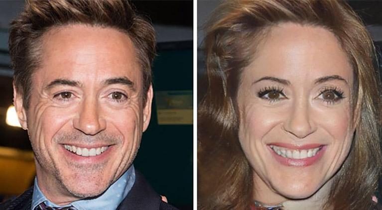 robert downey jr iron man gender swap