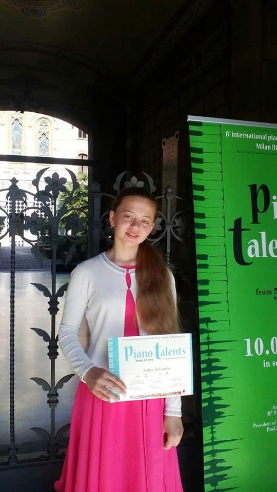 12-летняя Соня Селянко показала всей Европе, на что она способна