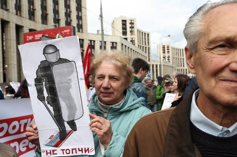 Фоторепортаж: Митинг оппозиции и правозащитников в центре Москвы 