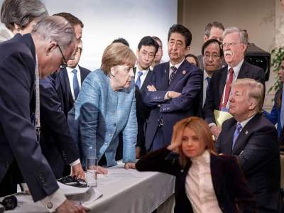 Саммит G7 высмеяли новыми мемами