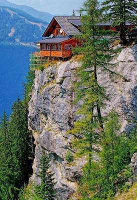 Красивые домики для тех, кто не боится высоты. Фото