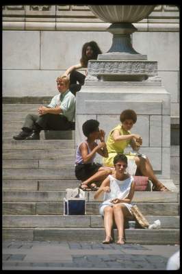 Нью-Йорк 60-х годов в уличных снимках. Фото
