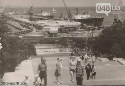 Одесский морской вокзал в архивных снимках. Фото