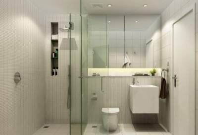 Удачные идеи для маленькой ванной комнаты. Фото