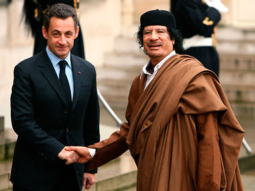 Саркози опять обвинили в том, что он взял у Каддафи 50 млн евро на выборы