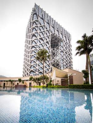 В Макао построили «отель будущего». Фото