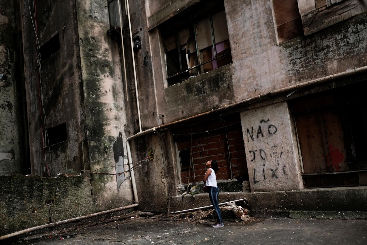 Жизнь сквоттеров на заброшенной швейной фабрике в Сан-Паулу