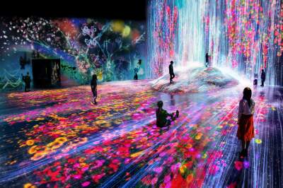 Музей цифрового искусства в Токио поразит ваше воображение. Фото