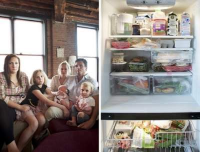 Люди разных профессий показали, что хранится в их холодильниках. Фото