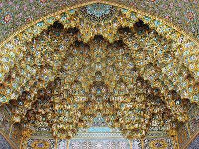 Невероятно красивые своды мечетей в Иране. Фото