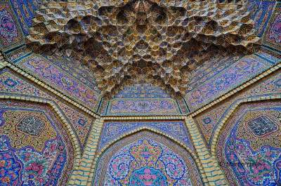 Невероятно красивые своды мечетей в Иране. Фото