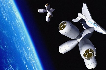 Первый космический отель примет постояльцев в 2012 году