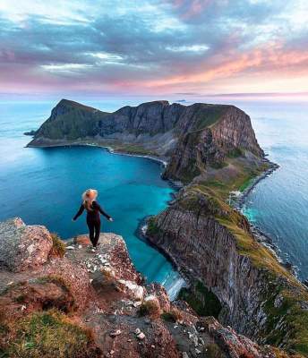 Пейзажи самых красивых гор Норвегии. Фото