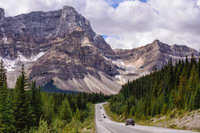 Величественные ландшафты канадского национального парка. Фото