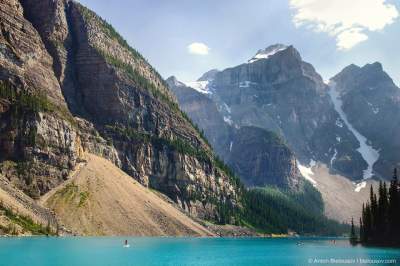 Природа старейшего в Канаде национального парка. Фото