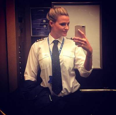 Девушка-пилот из Швеции покорила Instagram. Фото
