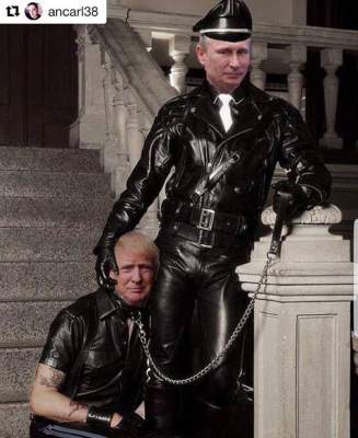 Новые фотожабы на встречу Трампа и Путина