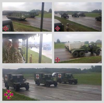 Военные показали боевую технику для парада на День Независимости. Фото