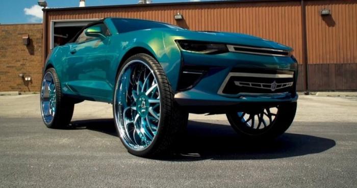 Chevrolet Camaro в безумном тюнинге по-американски