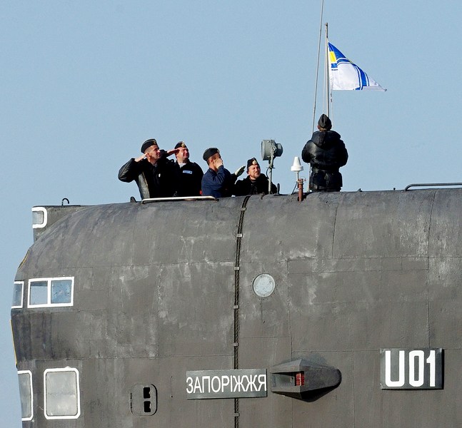 Единственная субмарина Украины успешно прошла испытания после 20 лет простоя 