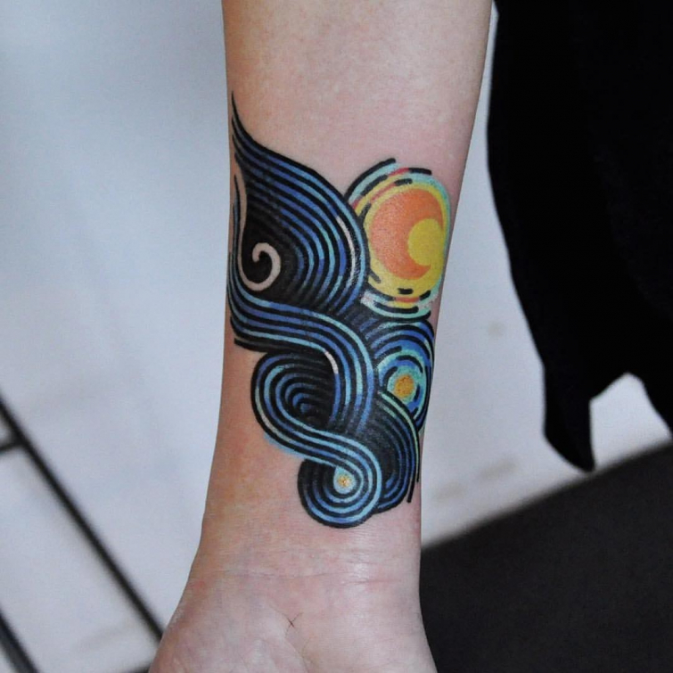 30 творческих татуировок