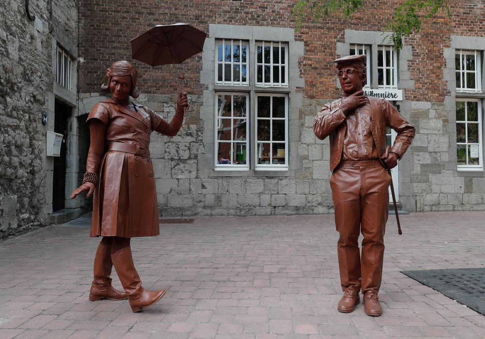 Фестиваль живых статуй в Бельгии 2018