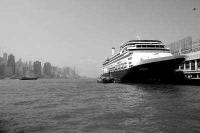 Архитектура Гонконга в черно-белых снимках. Фото