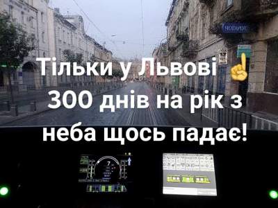 Затопление Львова: соцсети "накрыла" волна забавных фотожаб