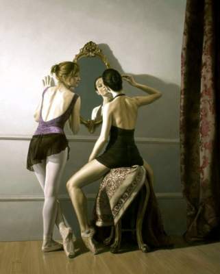 Чувственные портреты балерин от чилийского художника. Фото