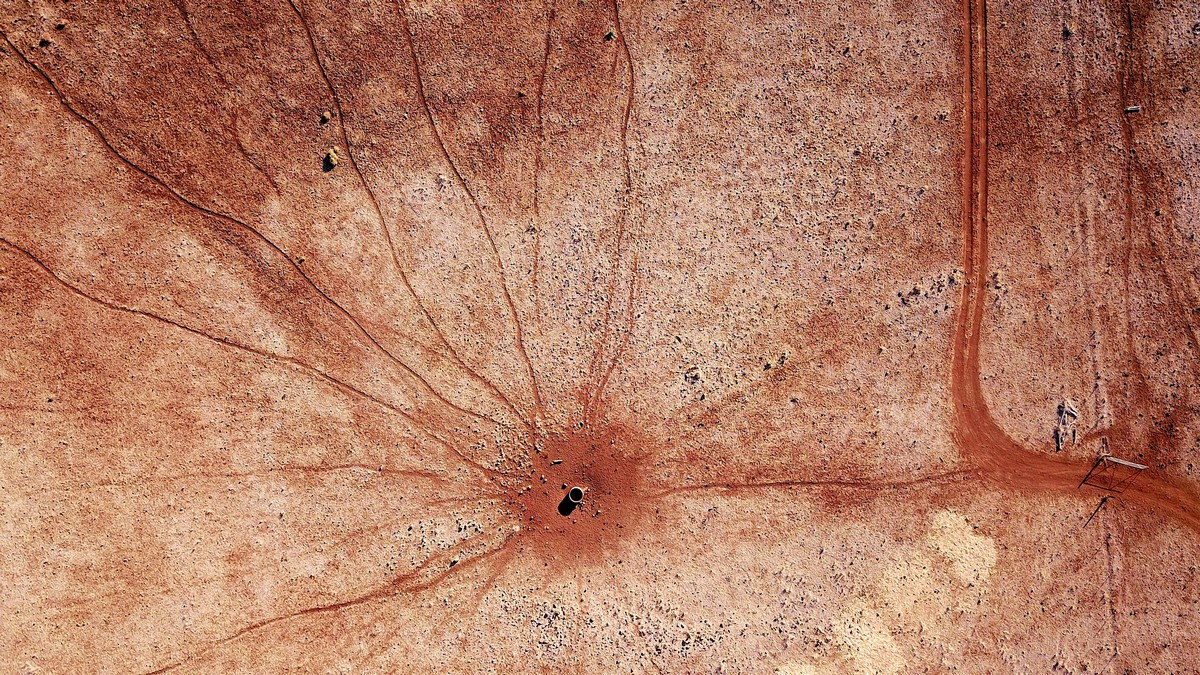 Засуха в Австралии на снимках с высоты