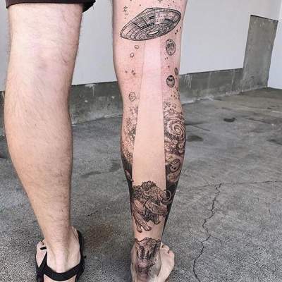Незаурядные татуировки для любителей необычного. Фото