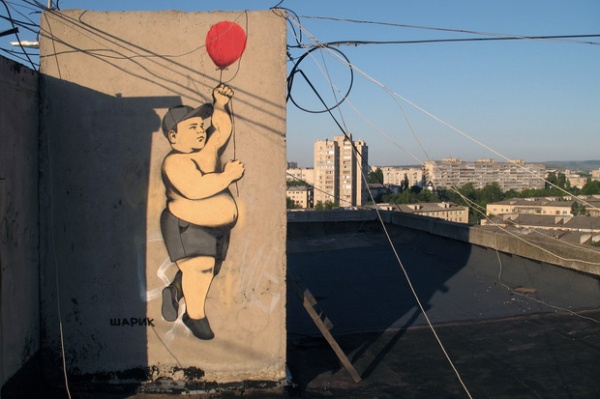 В Крыму появился уличный «арт-террорист», которого будут сравнивать с Бэнкси 