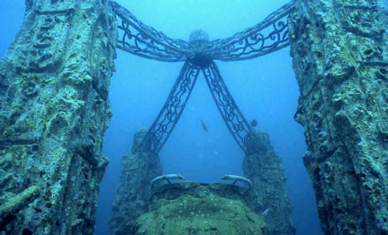 Величественная архитектура на дне морей. ФОТО