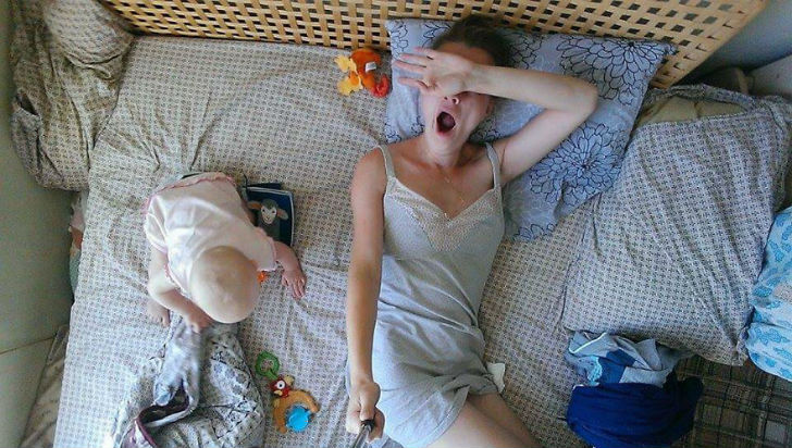Один день из жизни молодой московской мамы. ФОТО