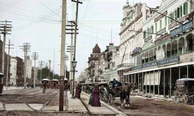 Америка на старых фотографиях после колоризации